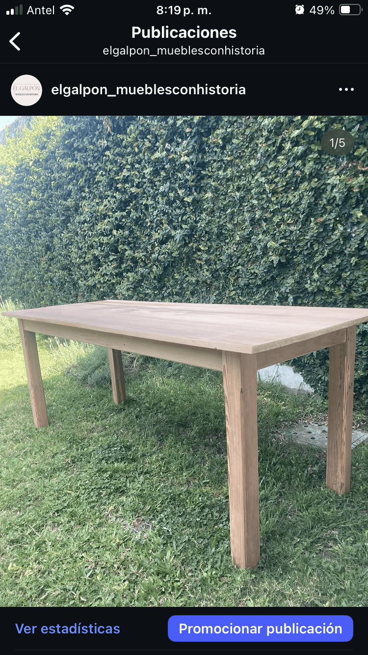 Mesa de cocina/comedor